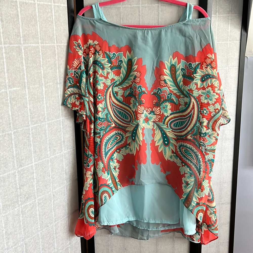 Top size lg caftan style